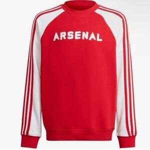 Youth Arsenal Red and White Sweatshirt NWT